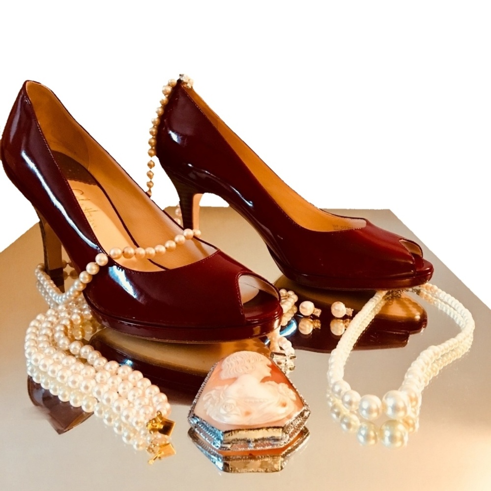 Cole Haan Air Chelsea Burgundy Pump